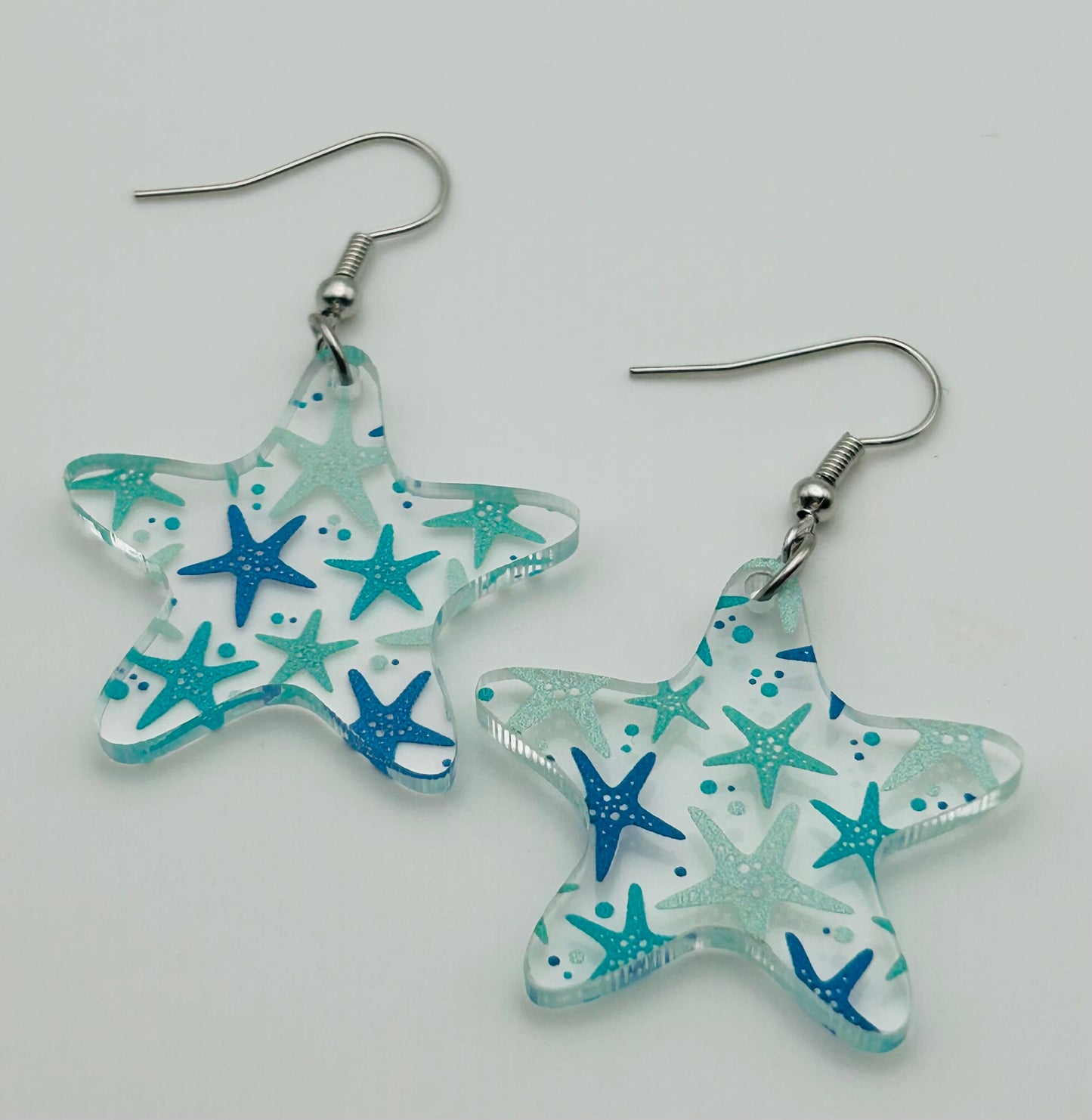 Starfish Acrylic Earrings