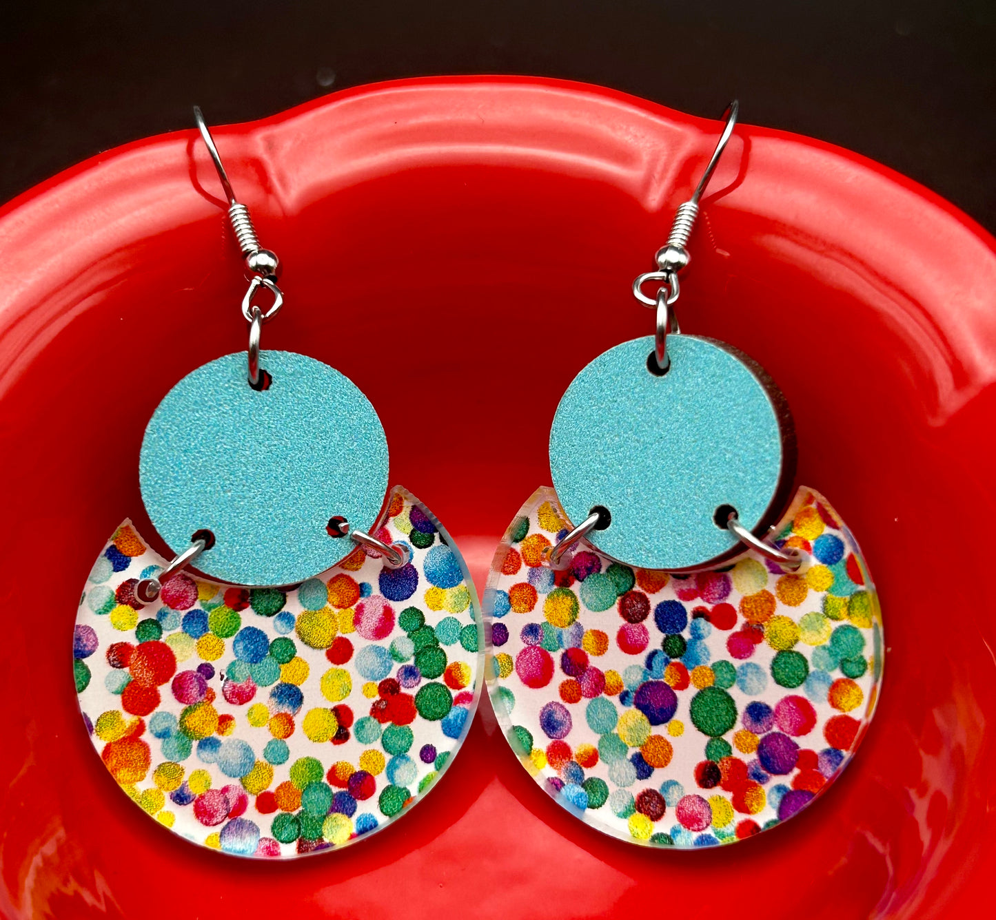 Confetti Two-Piece Earrings