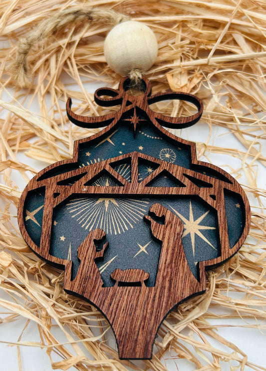 Star of Wonder Christmas Ornaments